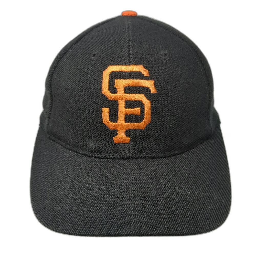 San Francisco Giants MLB Twins Snapback Hat Black Orange One Size Gray Underbrim